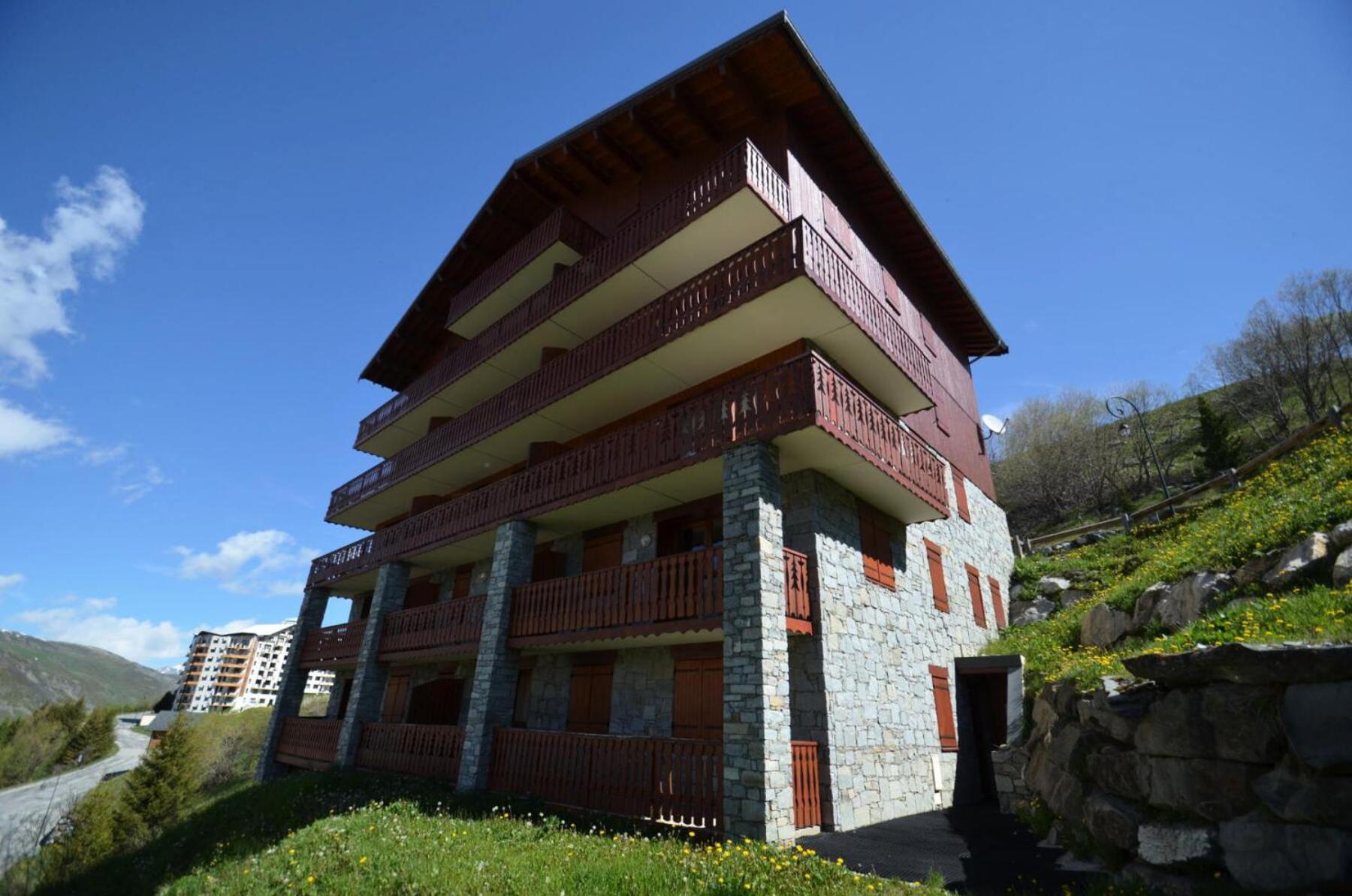 Residence Courmayeur - Appartement En Bord De Piste Aux Menuires Mae-3954 Сен-Мартен-де-Бельвиль Экстерьер фото